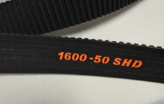AD-16008MM-50-SHD    (2" WIDE) KEVLAR BELT (63") For 250 Blower Carbon & Kevlar Reinforced